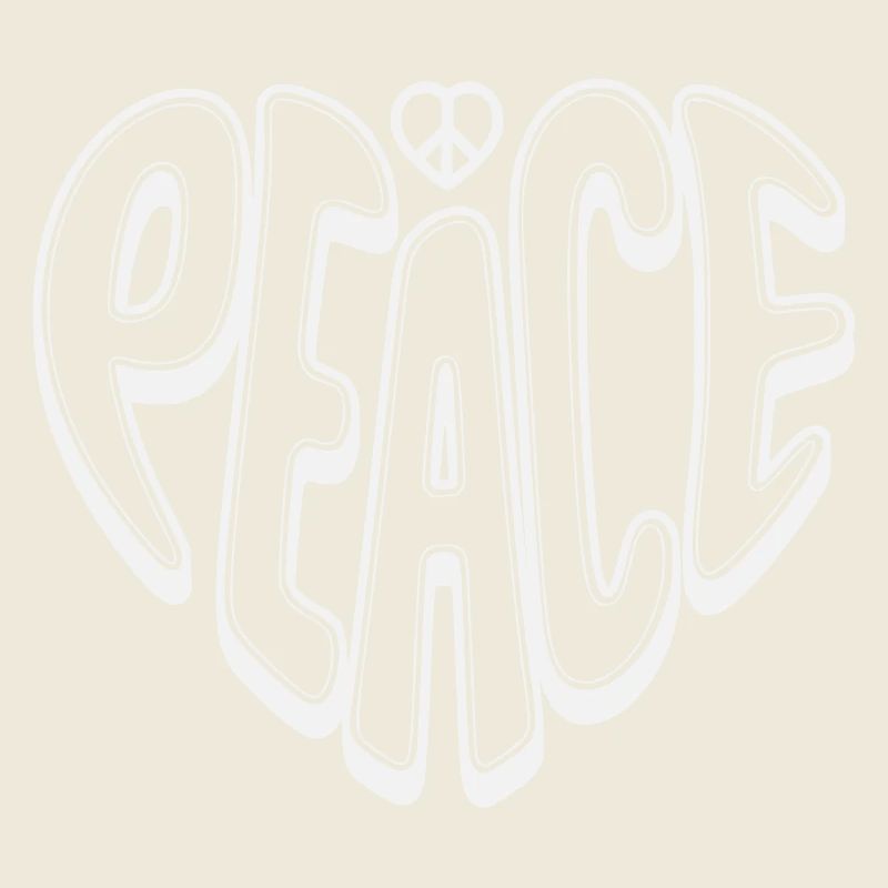 Peace Graffiti mit Peacezeichen 