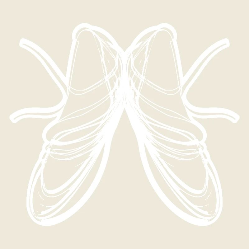 Dessin de chaussures de ballet