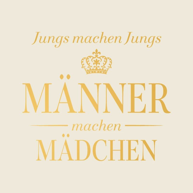 Jungs machen Jungs – Männer machen Mädchen