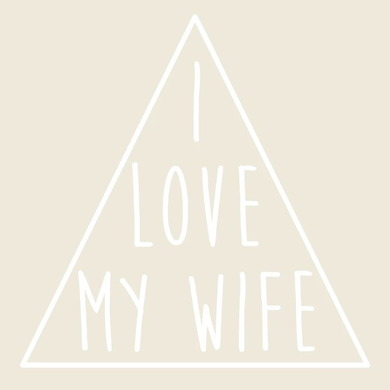 J'aime le triangle de ma femme