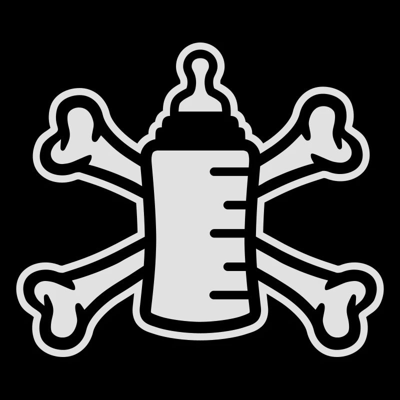Babyflasche Pirat