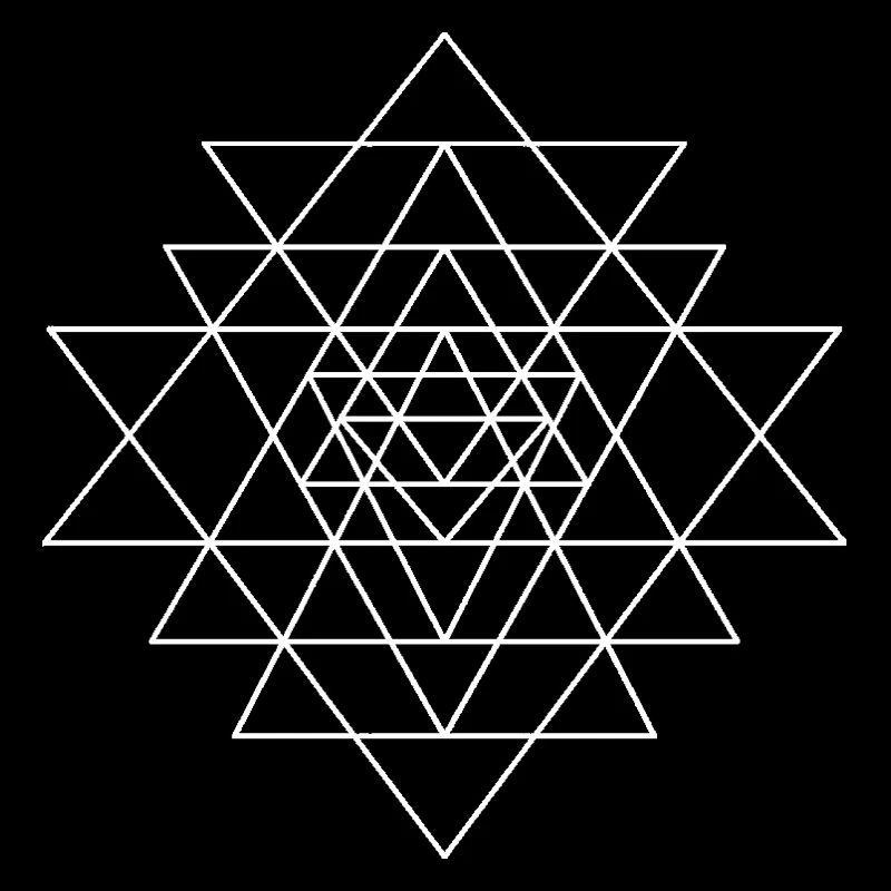 Heiliges Sri Yantra