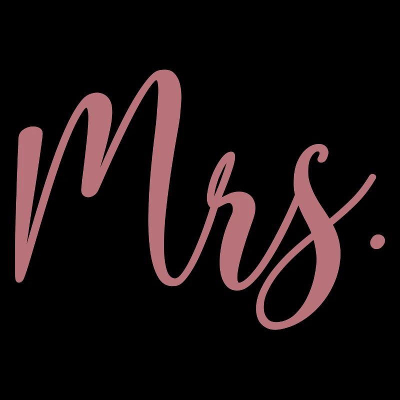 Mrs. Matching Couple Engagement Wedding Honeymoon