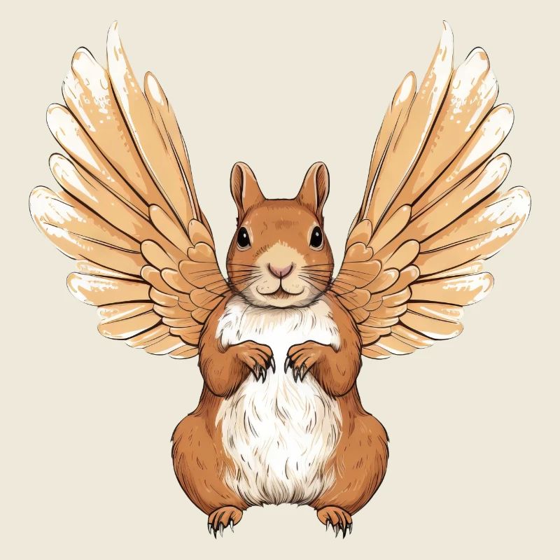 Cute bunny angel design