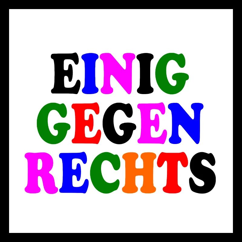 Einig gegen rechts