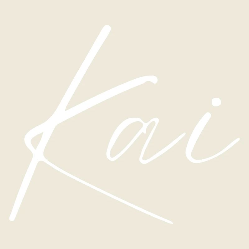 Kai Name T-Shirt Gift for Men