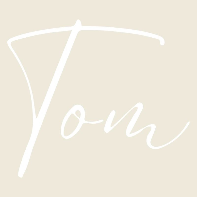 Tom Name T-Shirt Gift for Men