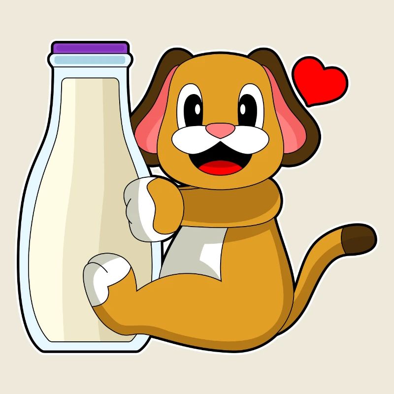 Hund Milch