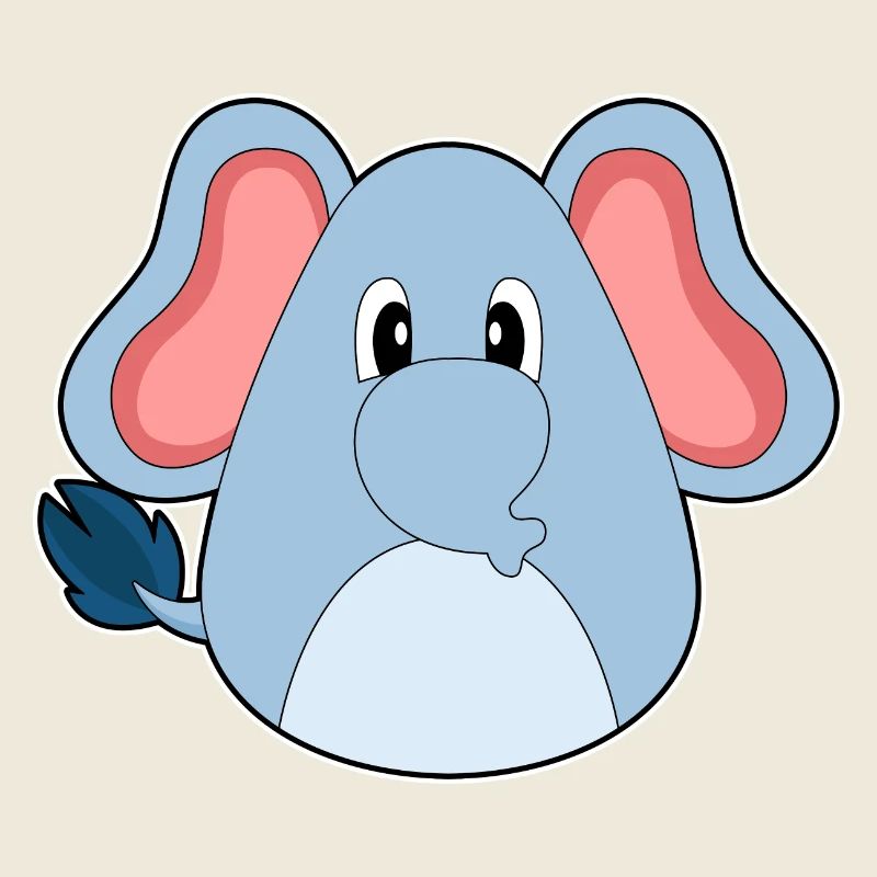 Oeuf de Pâques éléphant