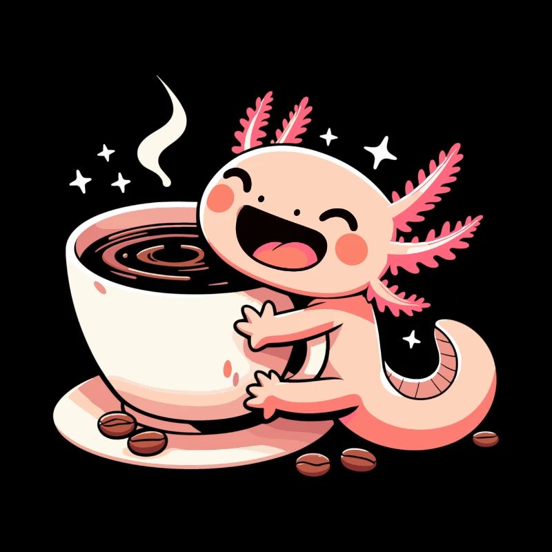 Axolotl Coffee Mug Gift