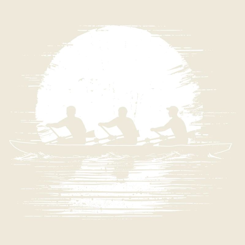 Croquis de l’équipe d’aviron