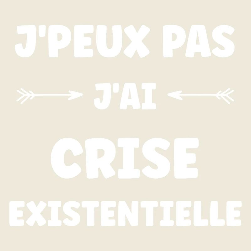 Existential crisis, black humour