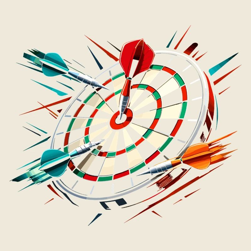 Darts Funny Gift