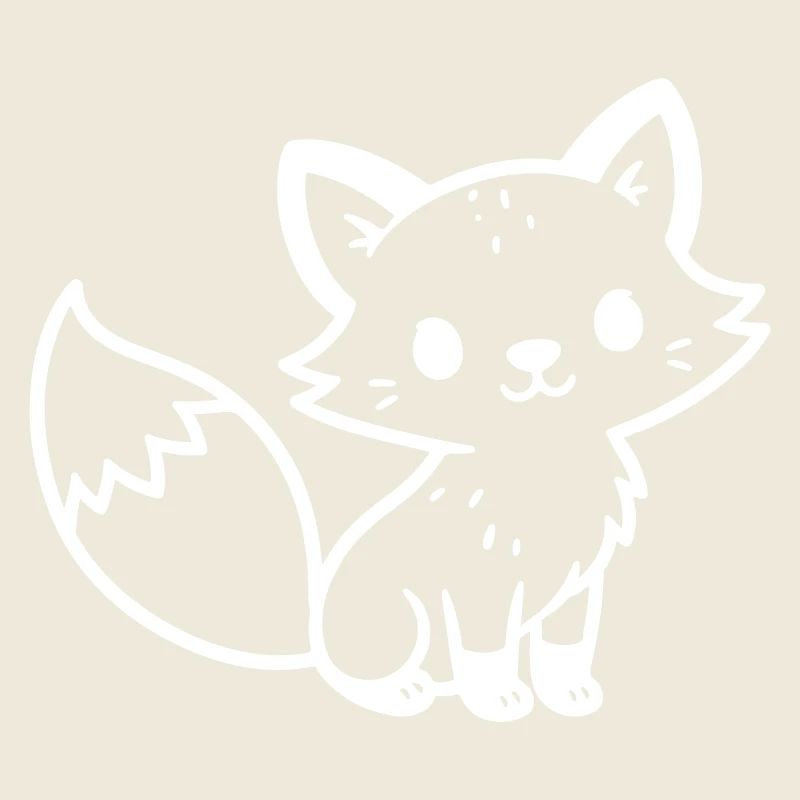 Fuchs Niedlich Comic