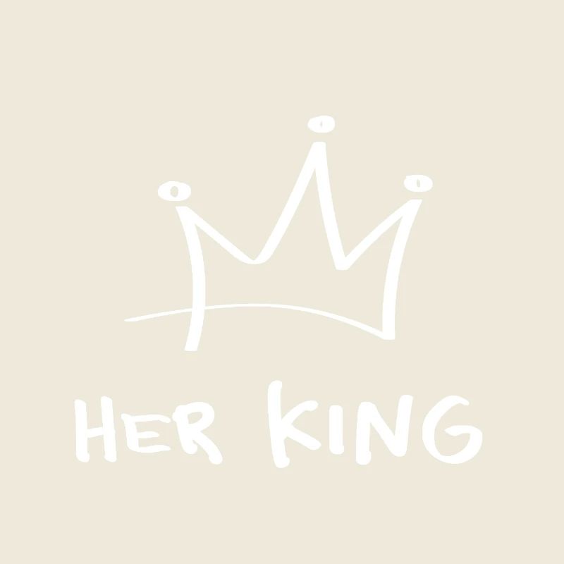 Her King – His Queen | Zeitloses Paar Statement