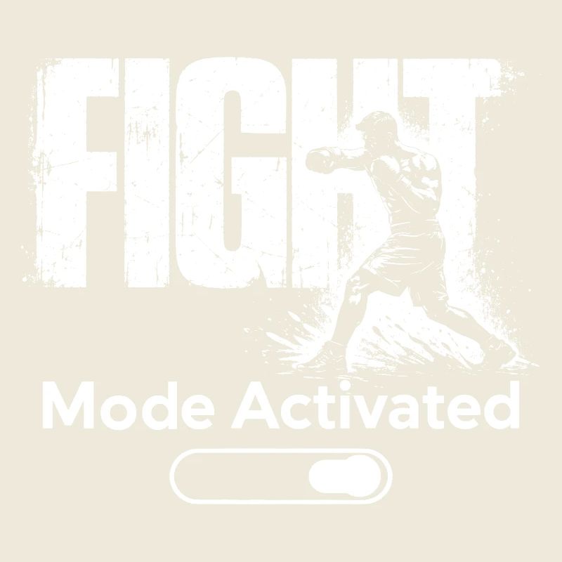 Mode combat Chemise activée Boxe de gym Fighter