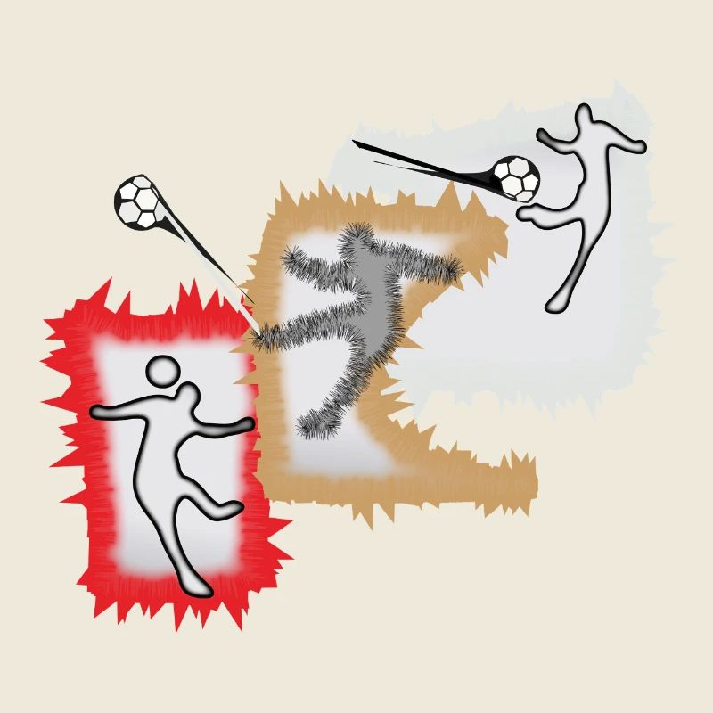 Dynamischer Ballspieler