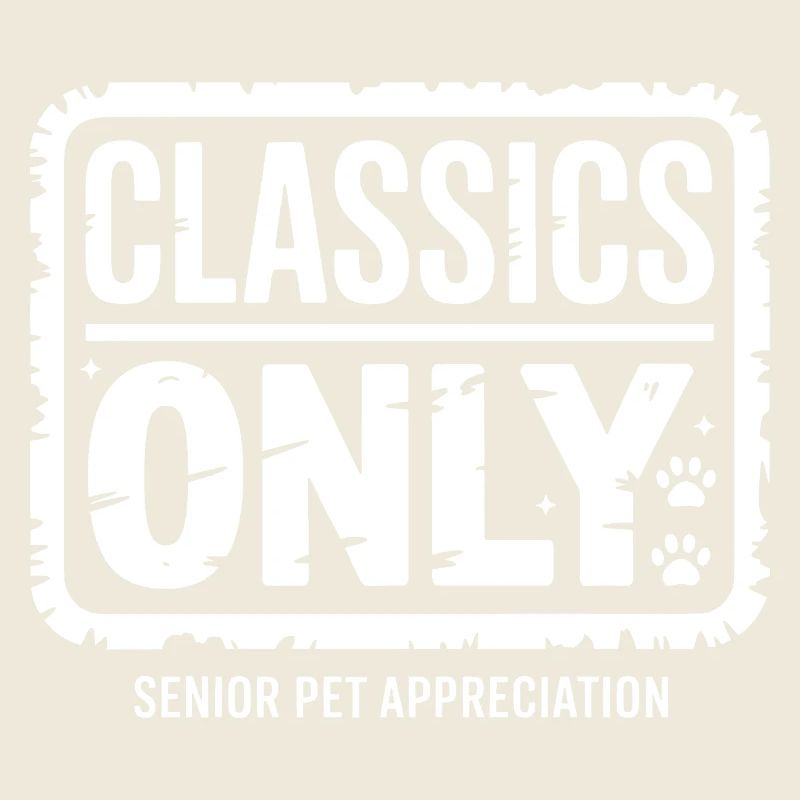 Exclusivement Classiques Senior Pet Pride