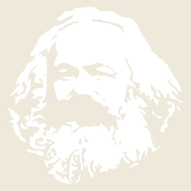Karl Marx stencil