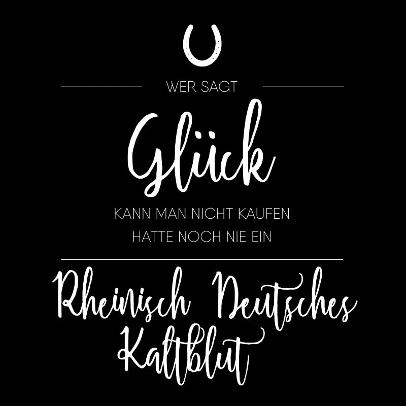 Rheinisch-Deutsches Kaltblut Pferd Geschenk