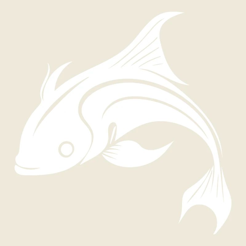 Koi Carp - Poisson de carpe doux et élégant