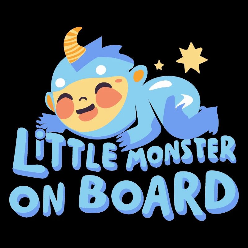 Mignon bébé monstre