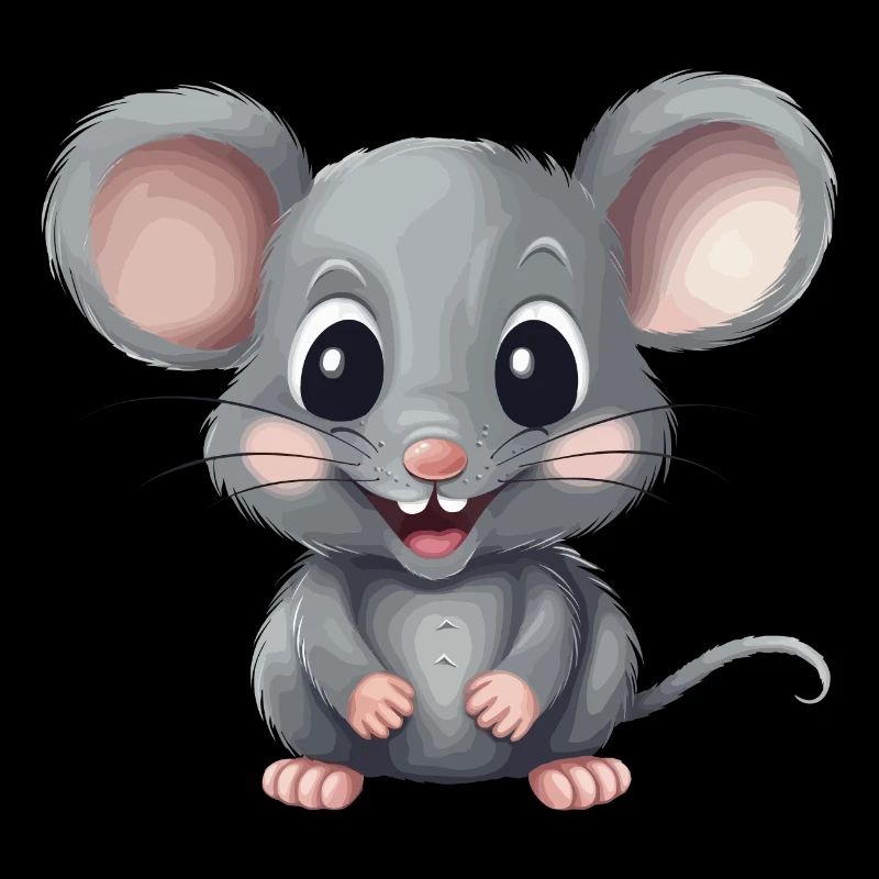 Cute mouse for nature rodent lover