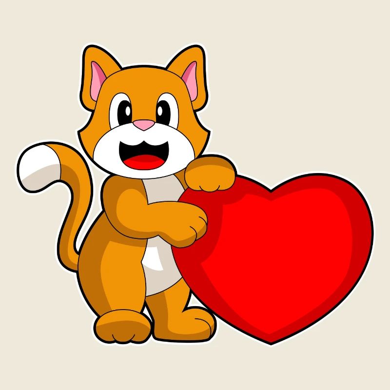 Coeur de chat