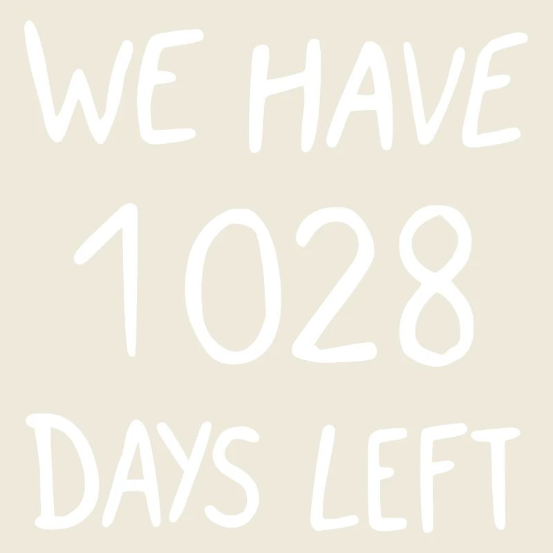 we have 1028 days left