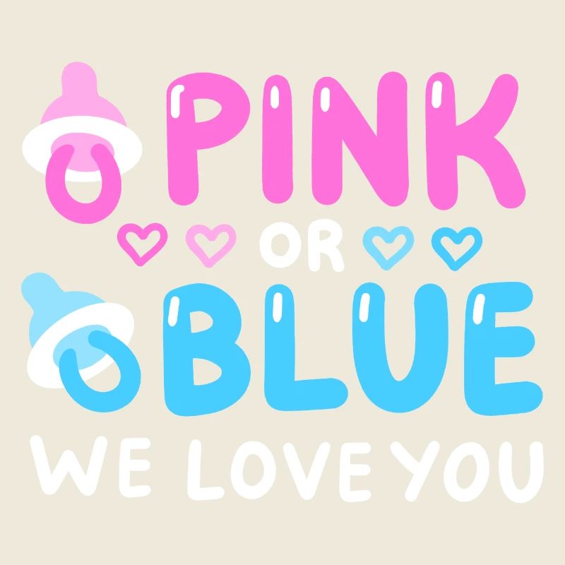 Gender Reveal Party Pink oder Blau