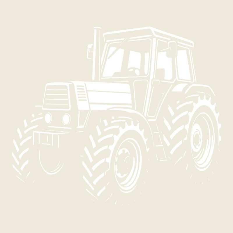 Ackerkraft in retro style