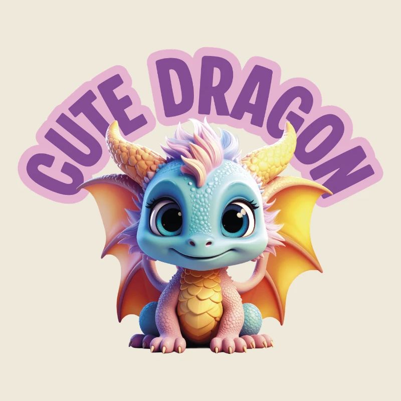 Niedlicher Drache