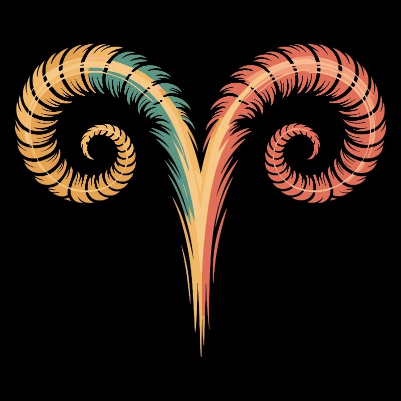 Widder Sternzeichen Symbol Aries Horoskop Widder