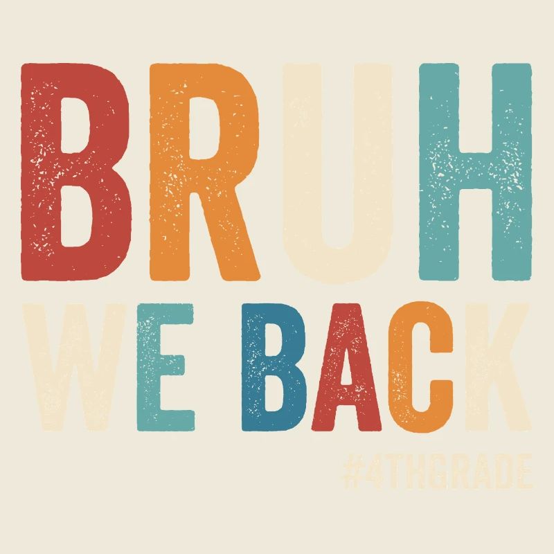 Brother, we're back, 4th grade, first school