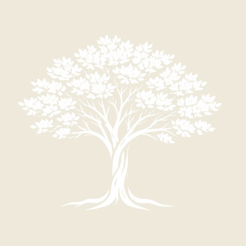 Baum des Lebens Silhouette