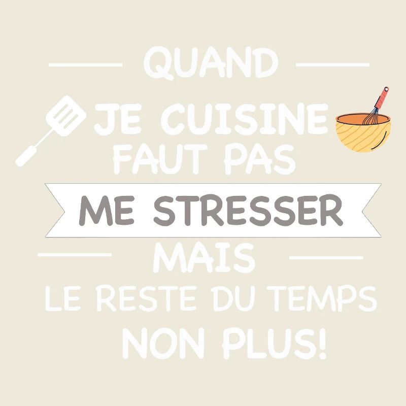 humorous kitchen apron