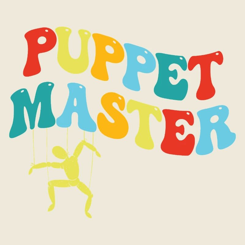 Puppet Master: Colorful Swing Silhouette