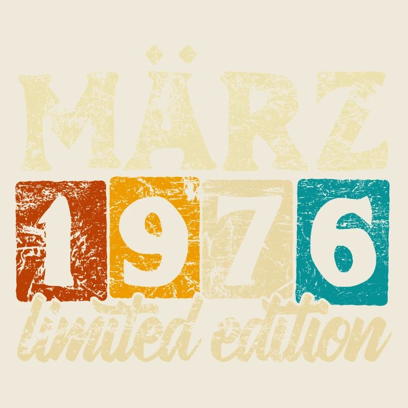 Édition limitée cadeau d’anniversaire de mars 1976