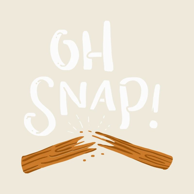 Oh snap! broken through