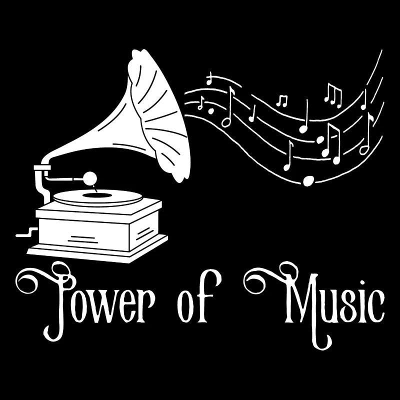 Vintage music (white)