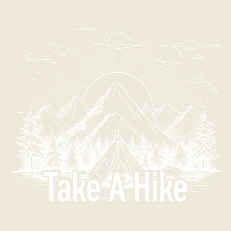Take A Hike Mountain Tee