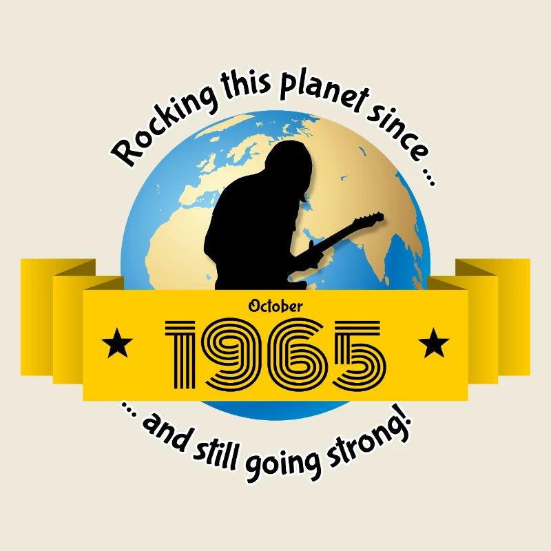 60. Geburtstag Rocking this planet since 10/1965