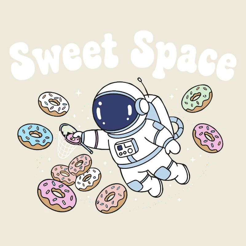 Voyage dans l’espace sucré avec des beignets