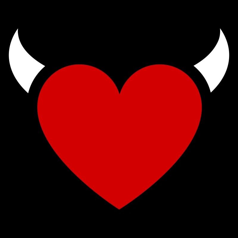 Little Devil Heart Horns