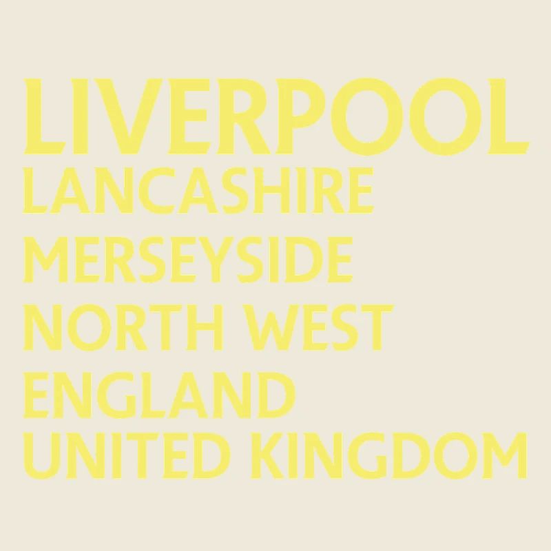 Liverpool – Angleterre Conception des paroles