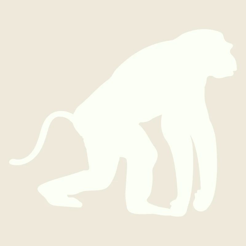 Affe Silhouette