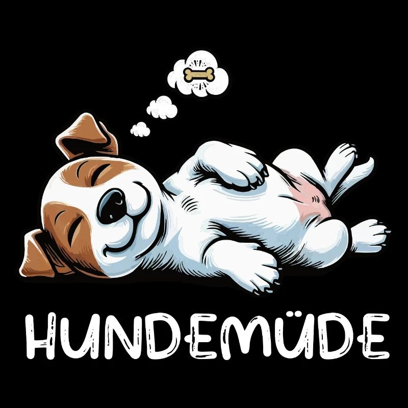 Hundemüde Jack Russel terrier Jack russel besitzer