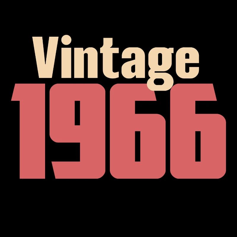 Art Deco 60 Years Sixties Retro Gift 1966