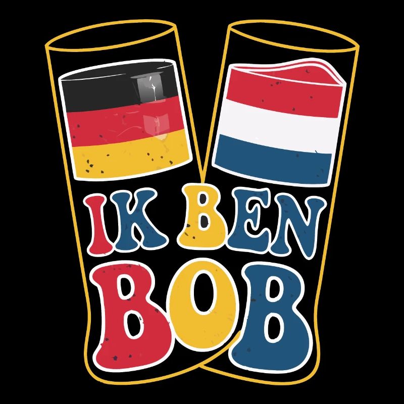 Je suis BOB avec le drapeau néerlandais