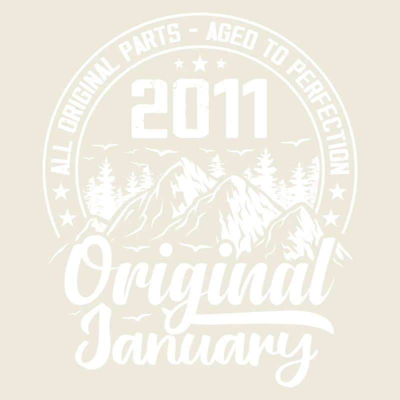 janvier 2011 Original 13 Ans Cadeau Anniversaire